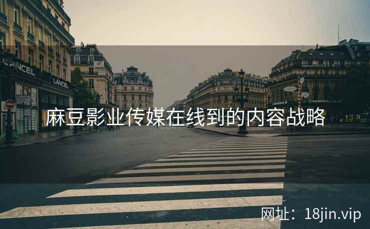 麻豆影业传媒在线到的内容战略
